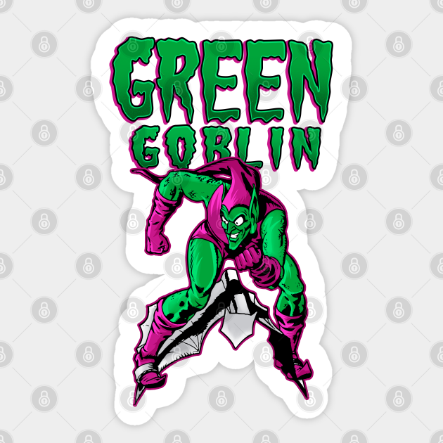 Green Goblin Green Goblin Sticker Teepublic 1212